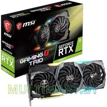 Видеокарта MSI GeForce RTX 2080 Ti Gaming X Trio 11GB GDDR6 картинка 5